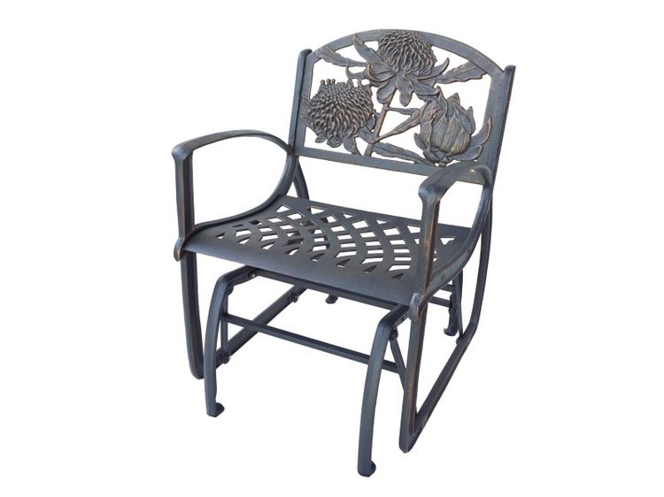 Cast Iron Glider Chair Waratah